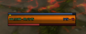 Bug report screenshot