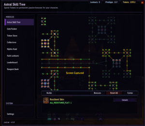 Bug report screenshot