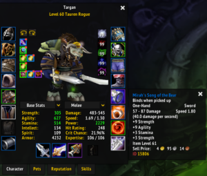 Bug report screenshot