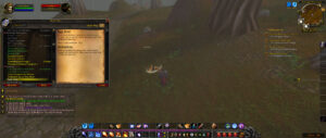 Bug report screenshot