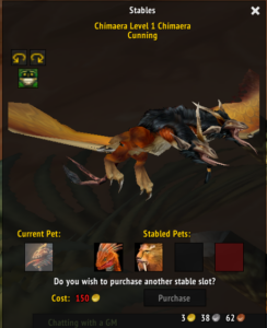 Bug report screenshot